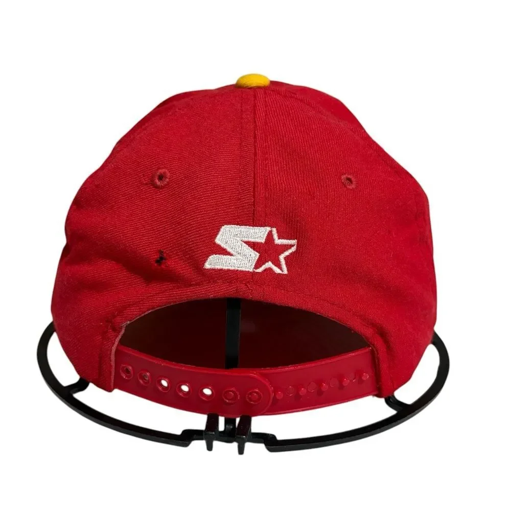 Vintage Starter 90s Houston Rockets Snapback NBA hat rare wool vtg